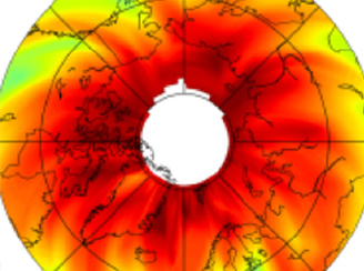 Vortex-wide detection of large polar stratospheric cloud particles in the Arctic winter stratosphere