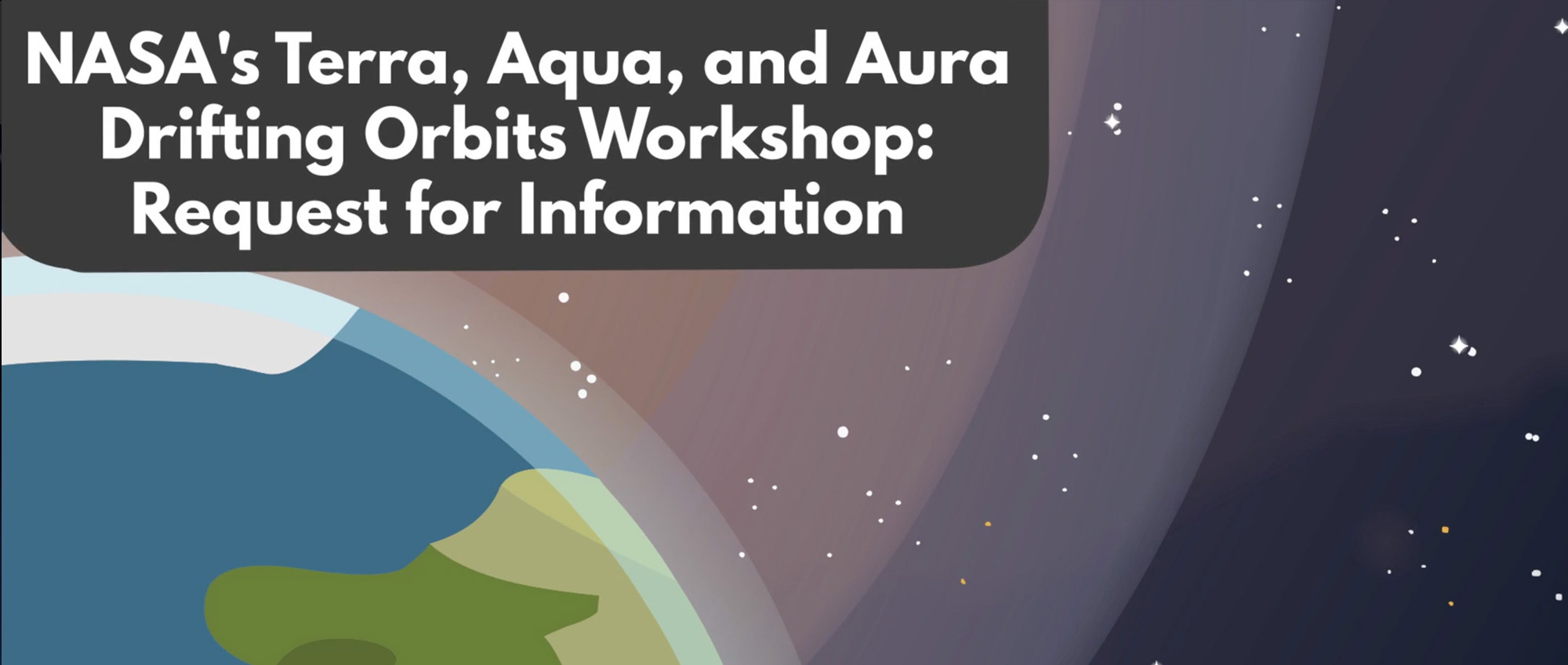 NASA’s Terra, Aqua, and Aura Drifting Orbits Workshop