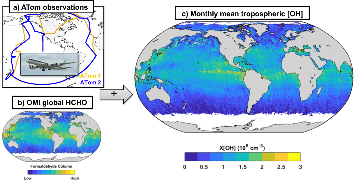 Mapping the Oxidizing Capacity of the Global Remote Troposphere 