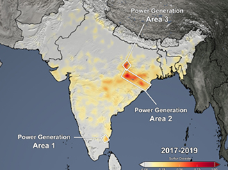   Reductions in Sulfur Dioxide & Nitrogen Dioxide Air Pollution over South Asia Associated with Efforts to Control the Spread of COVID-19