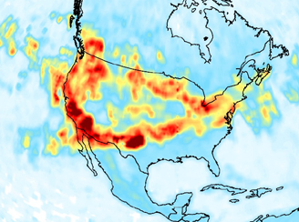 Near Ultraviolet Observations of the 2020 U.S. Wildfire Season