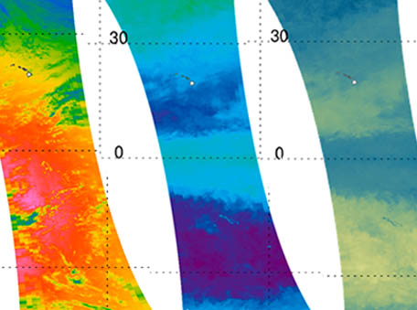 Hyperspectral Underwater UV Irradiances