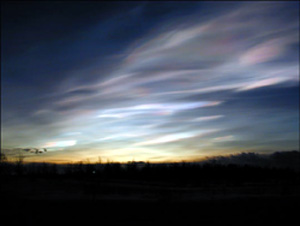 polar stratospheric clouds